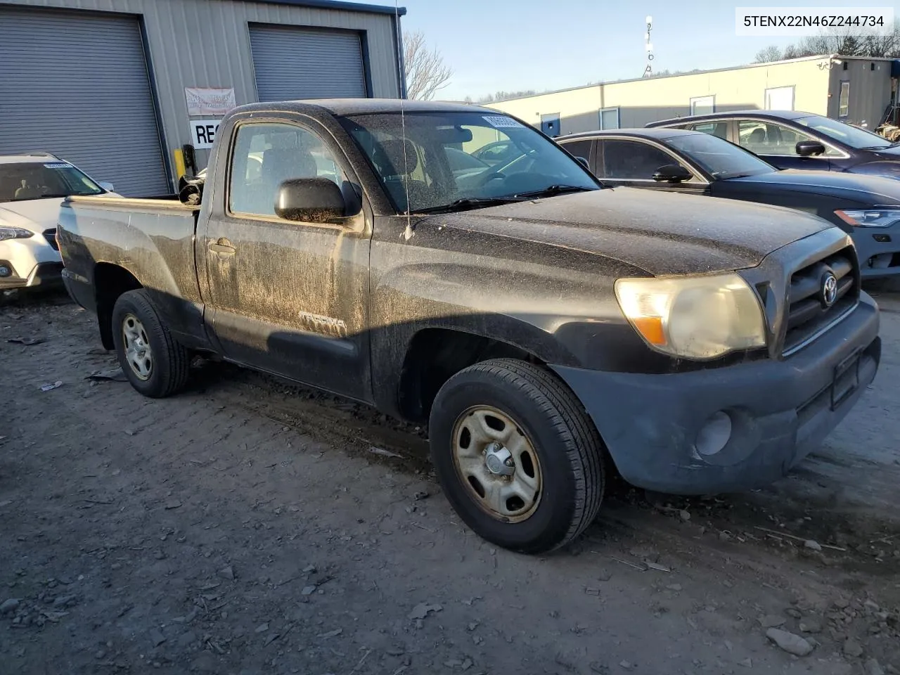 2006 Toyota Tacoma VIN: 5TENX22N46Z244734 Lot: 80693894