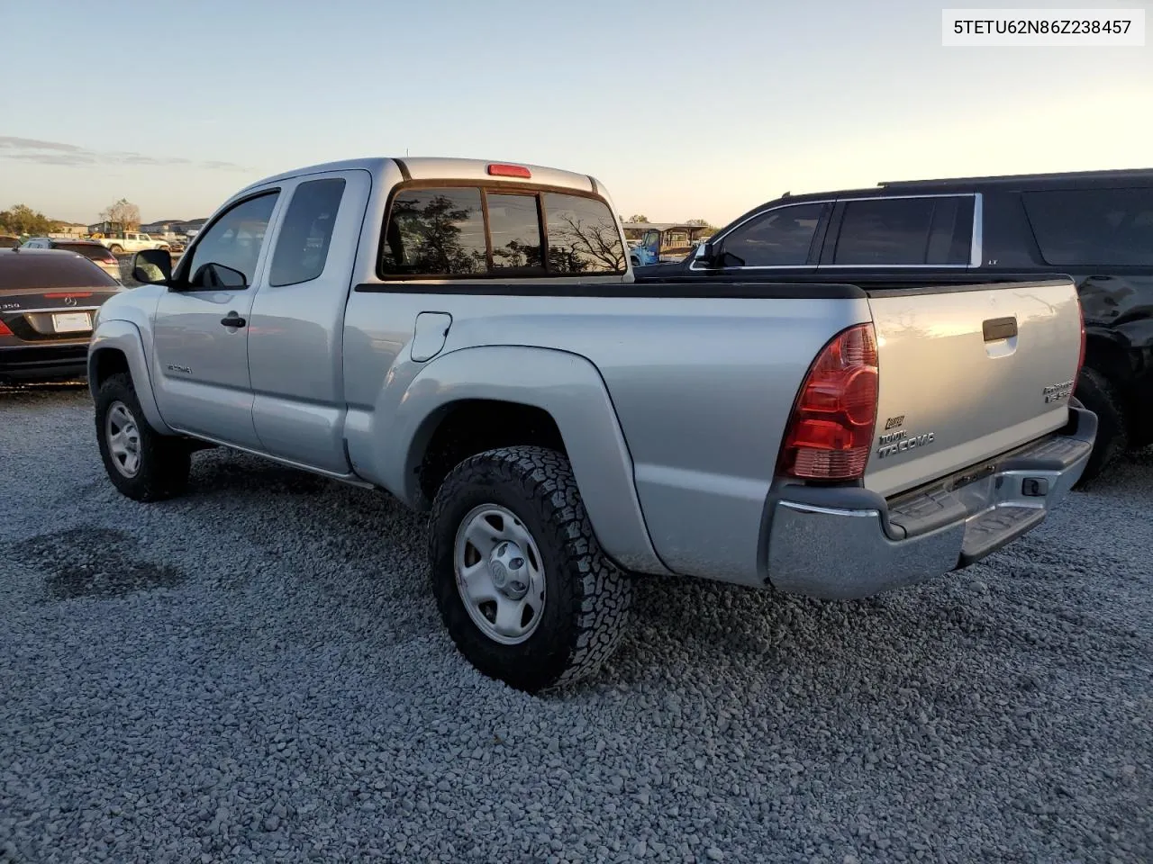 2006 Toyota Tacoma Prerunner Access Cab VIN: 5TETU62N86Z238457 Lot: 80737644