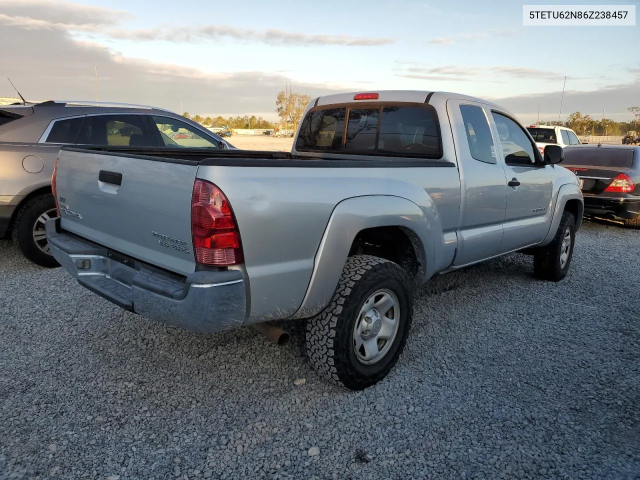 2006 Toyota Tacoma Prerunner Access Cab VIN: 5TETU62N86Z238457 Lot: 80737644