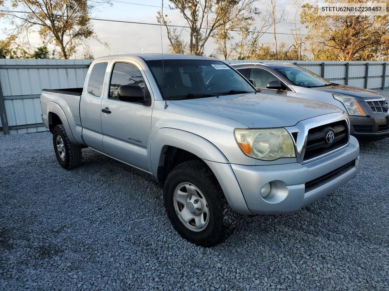 2006 Toyota Tacoma Prerunner Access Cab VIN: 5TETU62N86Z238457 Lot: 80737644