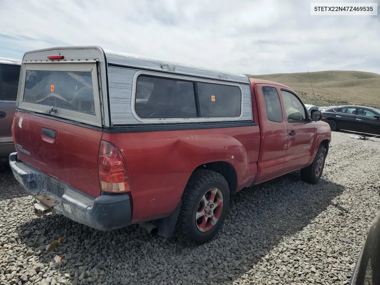 2007 Toyota Tacoma Access Cab VIN: 5TETX22N47Z469535 Lot: 53668434