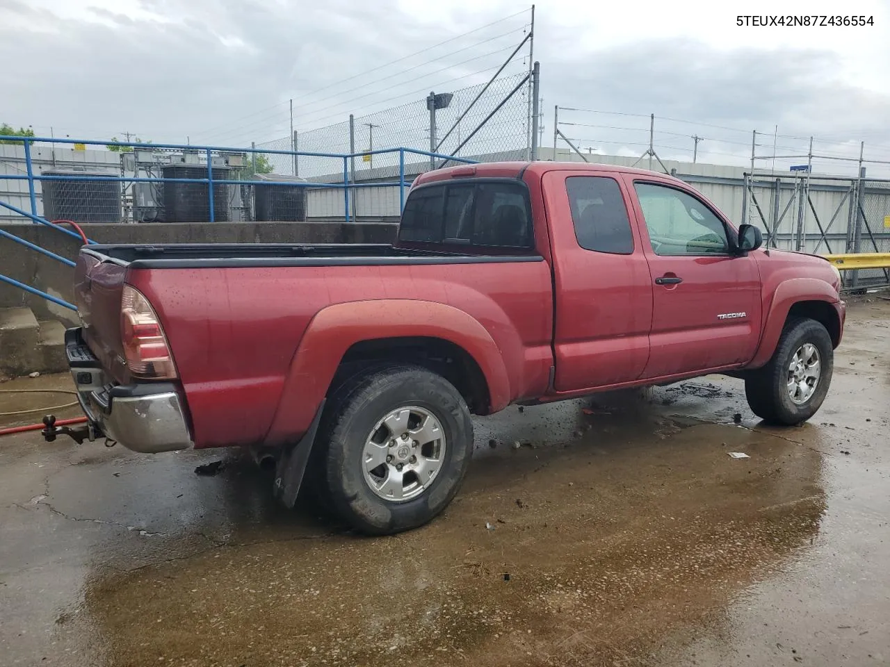 5TEUX42N87Z436554 2007 Toyota Tacoma Access Cab