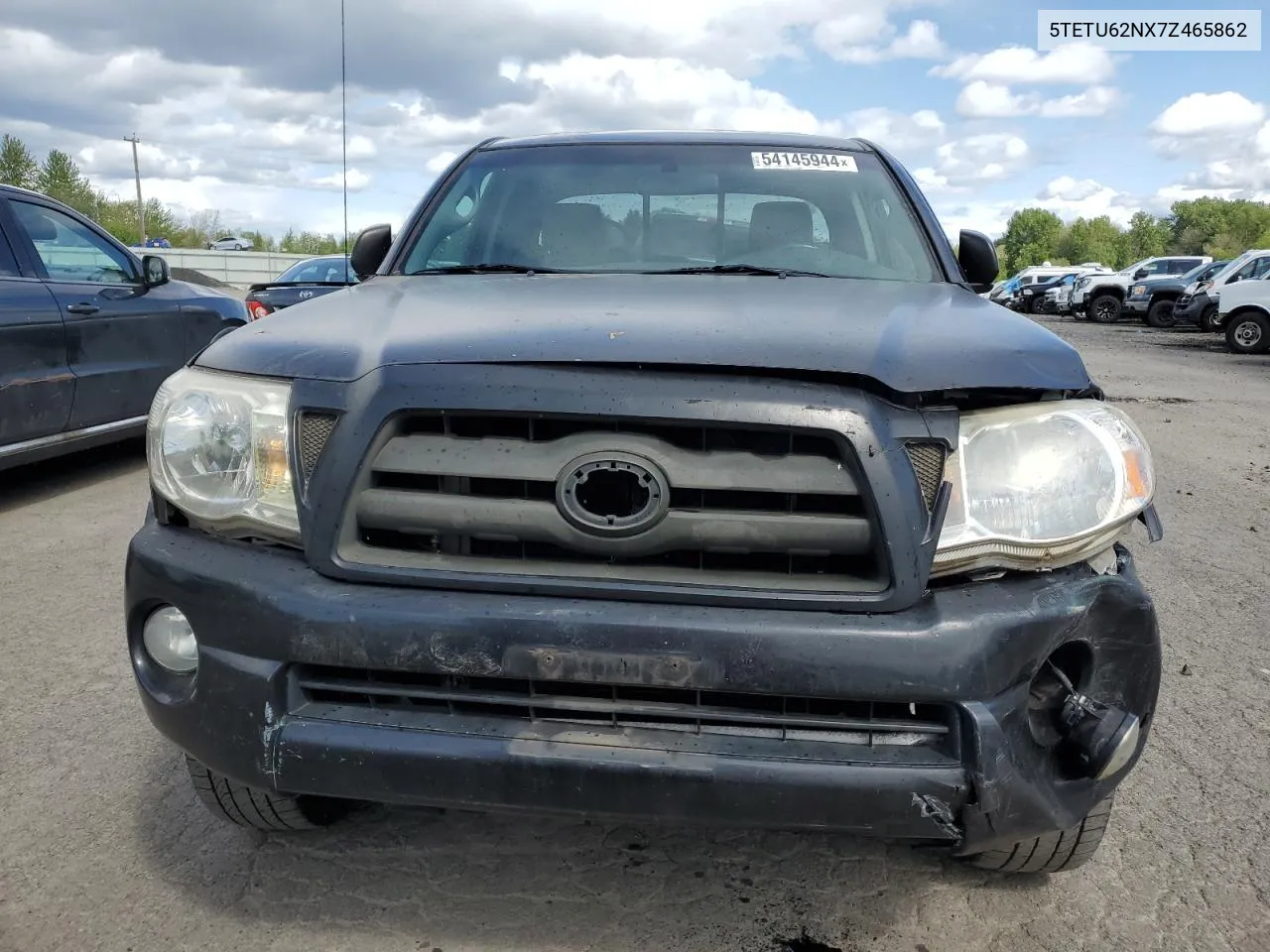 2007 Toyota Tacoma Prerunner Access Cab VIN: 5TETU62NX7Z465862 Lot: 54145944