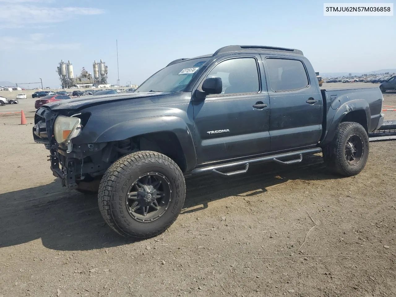 2007 Toyota Tacoma Double Cab Prerunner VIN: 3TMJU62N57M036858 Lot: 62715174