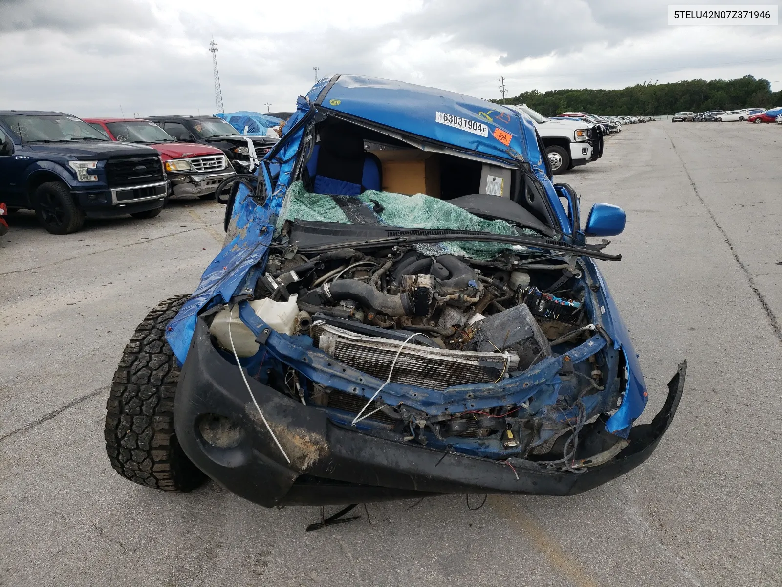 5TELU42N07Z371946 2007 Toyota Tacoma Double Cab