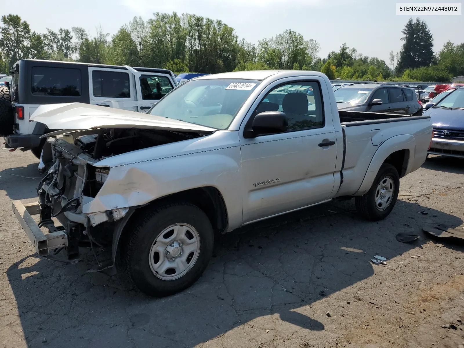 5TENX22N97Z448012 2007 Toyota Tacoma