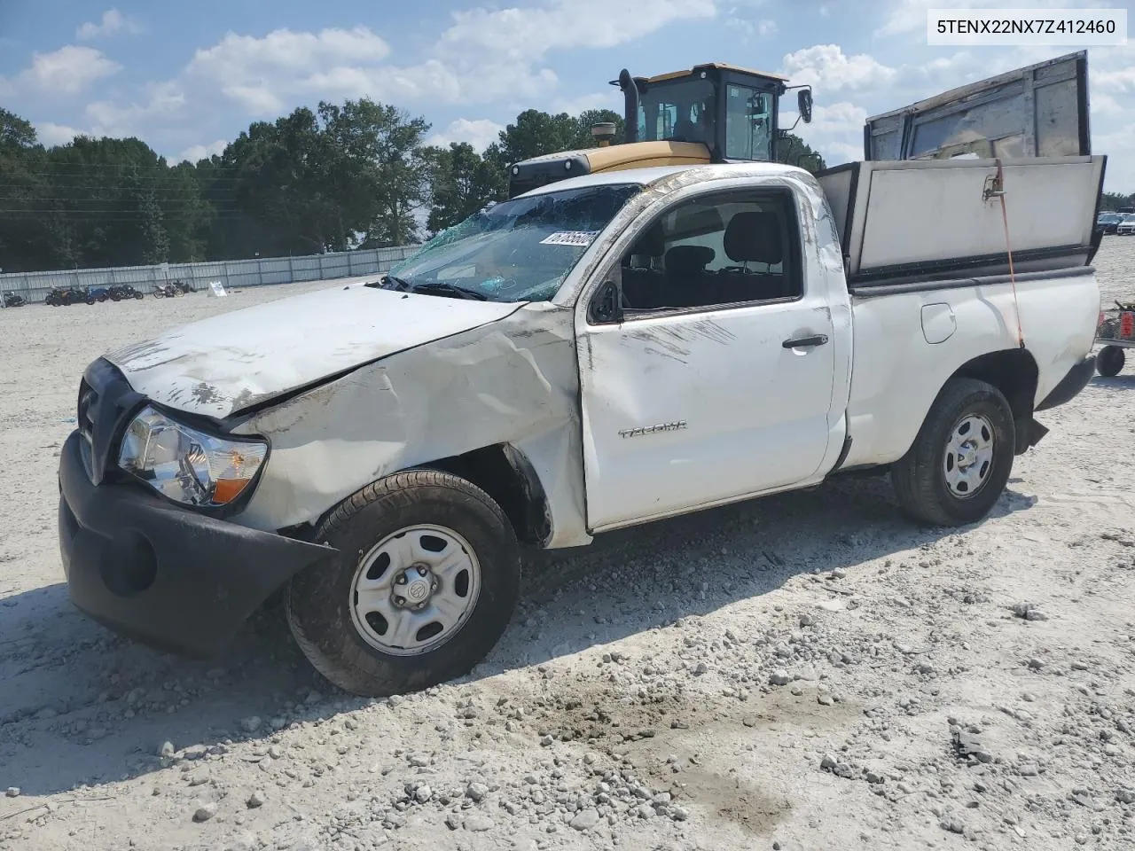 2007 Toyota Tacoma VIN: 5TENX22NX7Z412460 Lot: 67856004