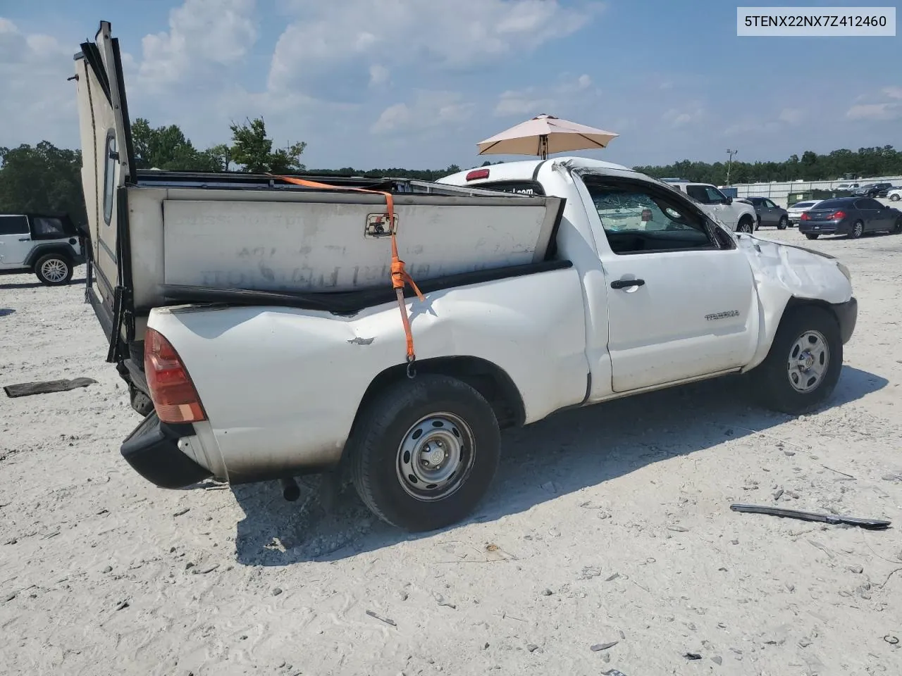 2007 Toyota Tacoma VIN: 5TENX22NX7Z412460 Lot: 67856004