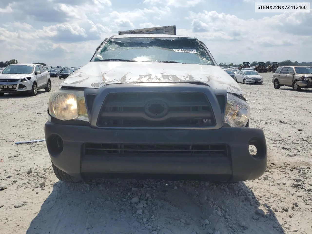 2007 Toyota Tacoma VIN: 5TENX22NX7Z412460 Lot: 67856004