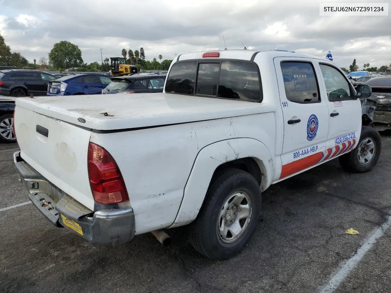 5TEJU62N67Z391234 2007 Toyota Tacoma Double Cab Prerunner