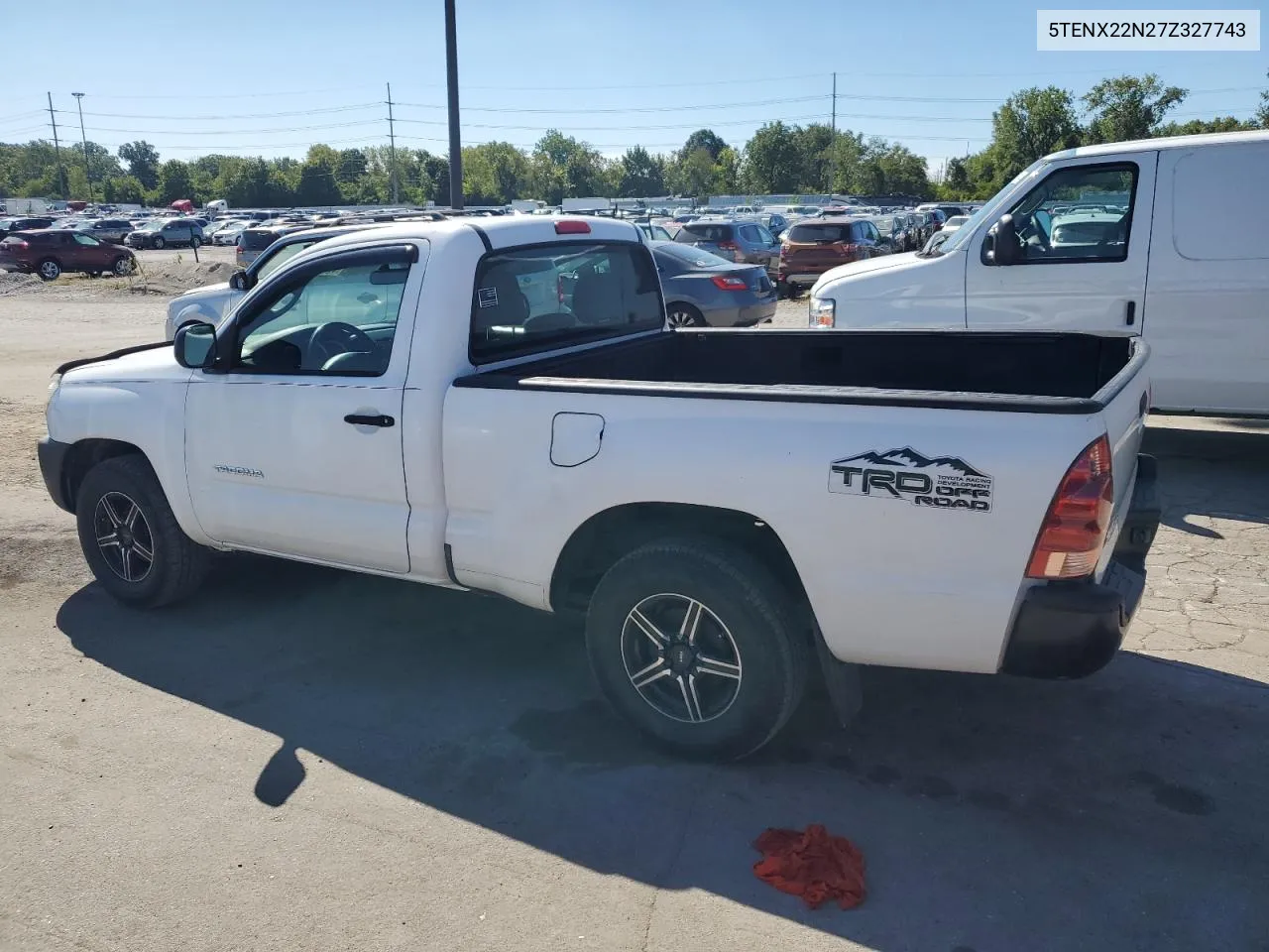 2007 Toyota Tacoma VIN: 5TENX22N27Z327743 Lot: 68696894