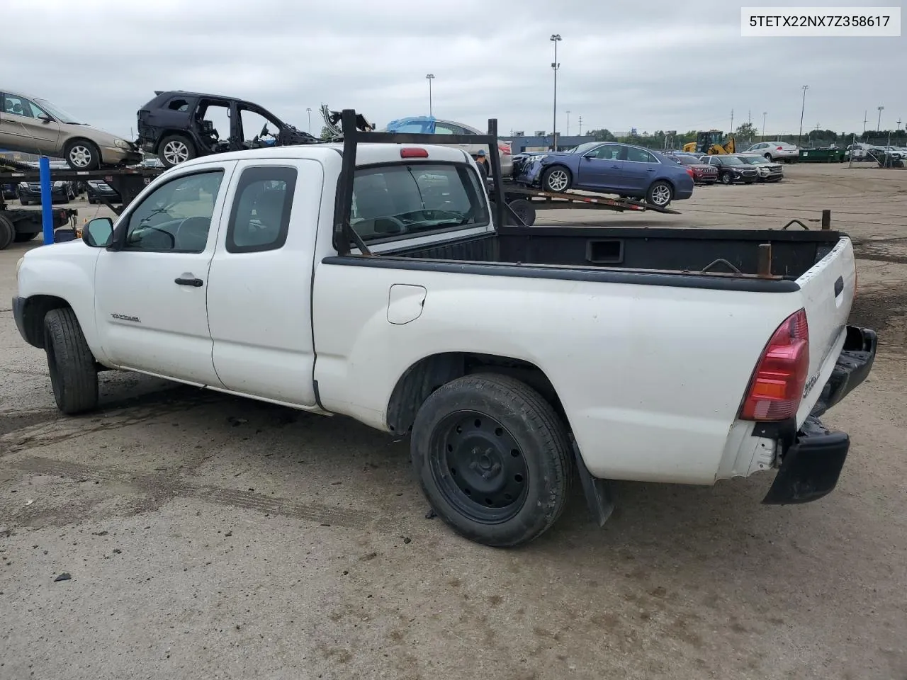 2007 Toyota Tacoma Access Cab VIN: 5TETX22NX7Z358617 Lot: 69116334