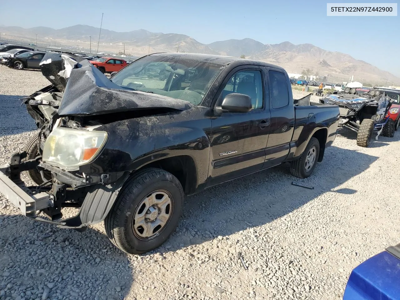 2007 Toyota Tacoma Access Cab VIN: 5TETX22N97Z442900 Lot: 69146714