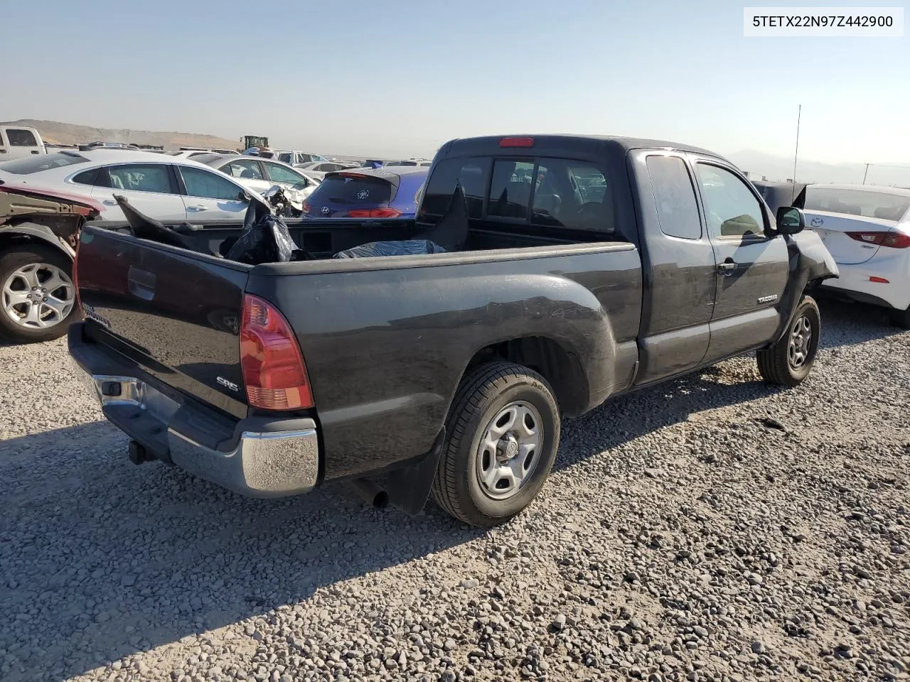 2007 Toyota Tacoma Access Cab VIN: 5TETX22N97Z442900 Lot: 69146714