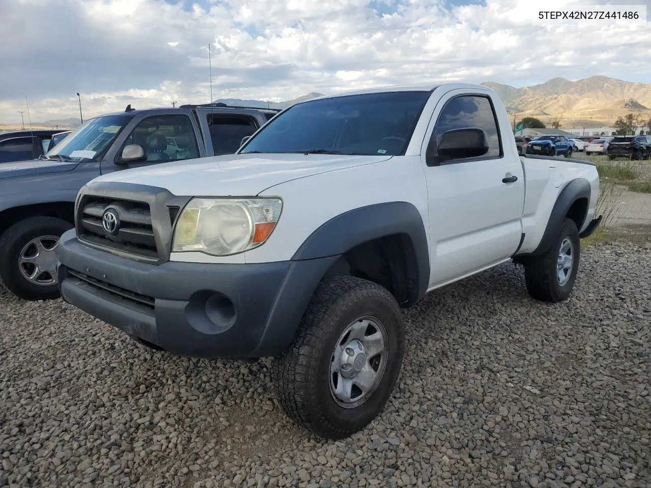 5TEPX42N27Z441486 2007 Toyota Tacoma