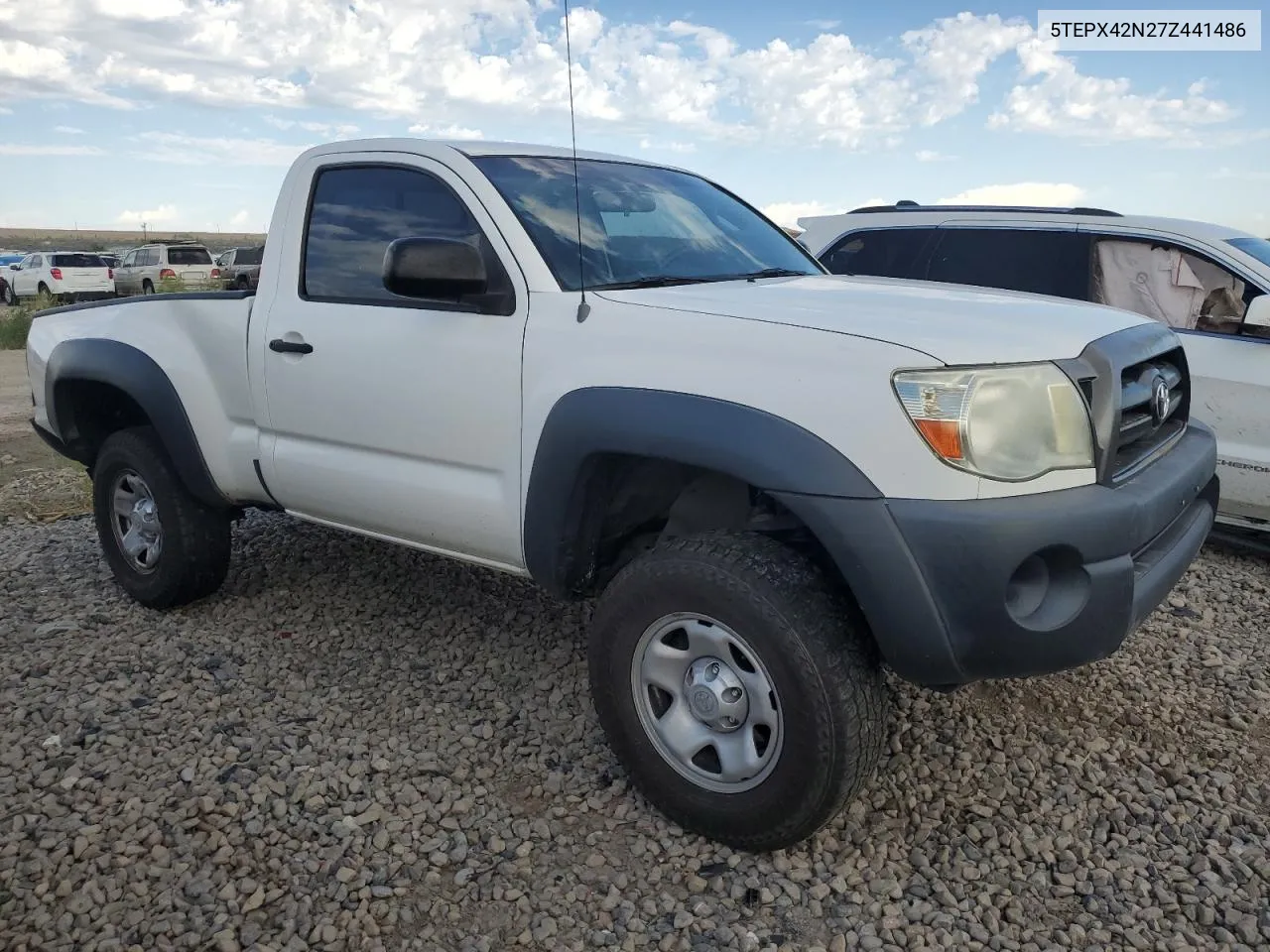 5TEPX42N27Z441486 2007 Toyota Tacoma