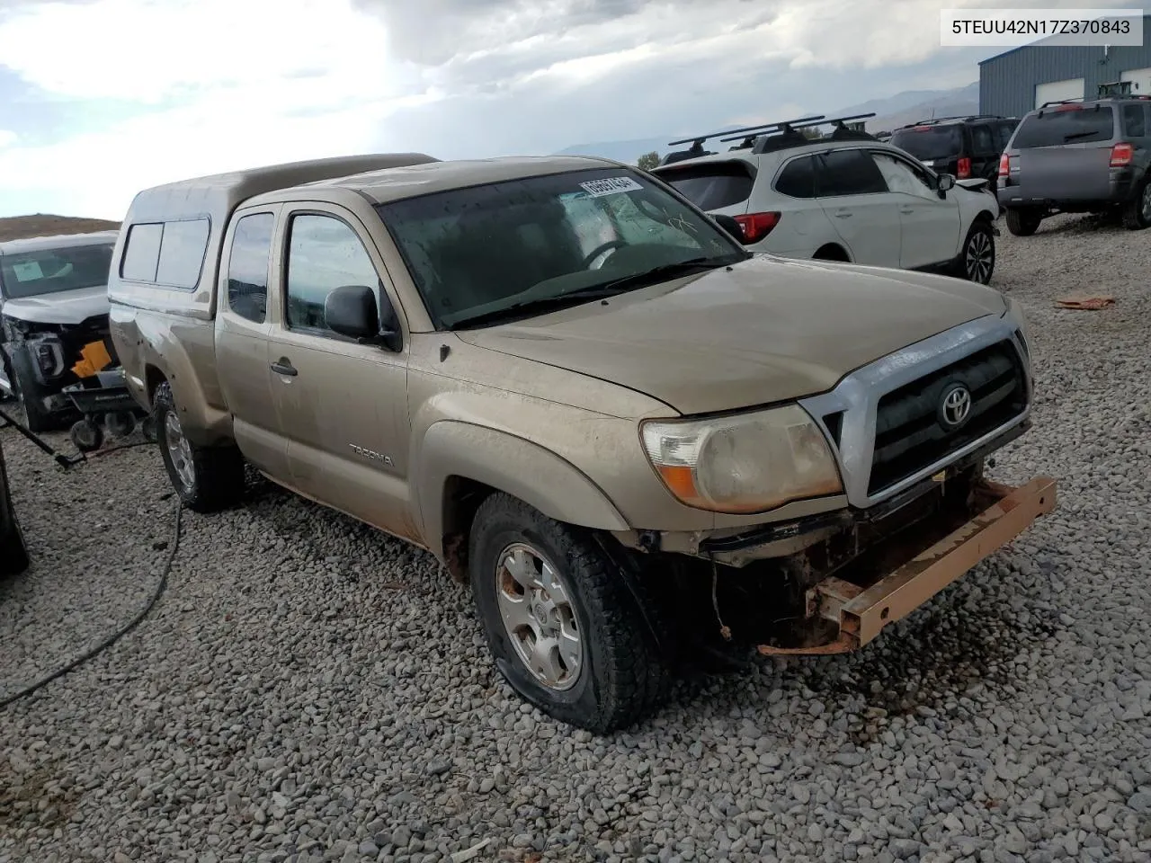 5TEUU42N17Z370843 2007 Toyota Tacoma Access Cab