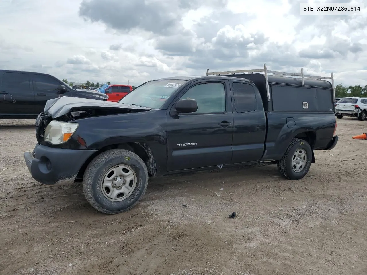 2007 Toyota Tacoma Access Cab VIN: 5TETX22N07Z360814 Lot: 69854304