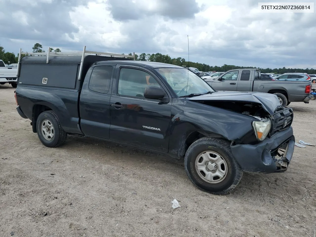 2007 Toyota Tacoma Access Cab VIN: 5TETX22N07Z360814 Lot: 69854304