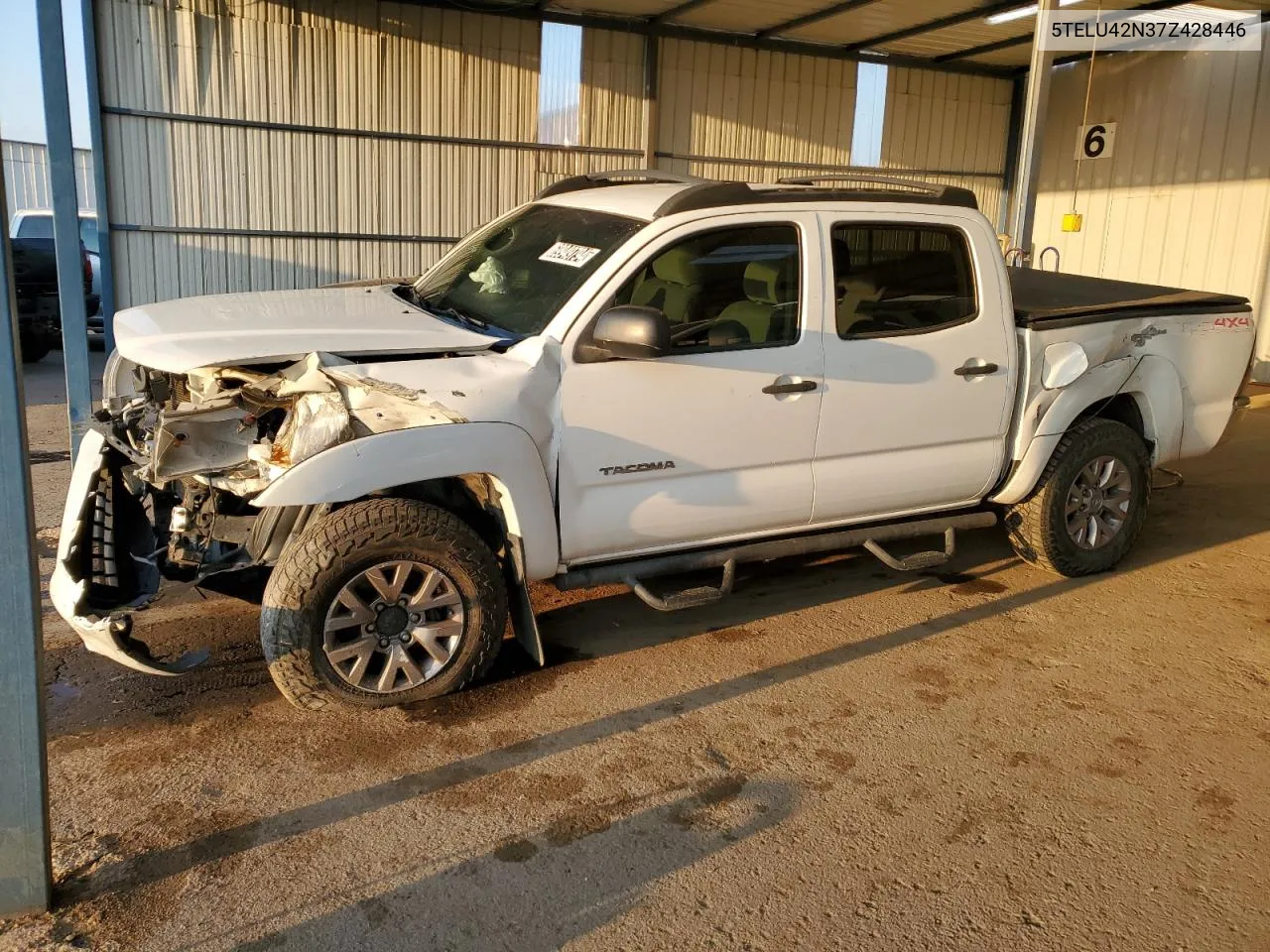 5TELU42N37Z428446 2007 Toyota Tacoma Double Cab