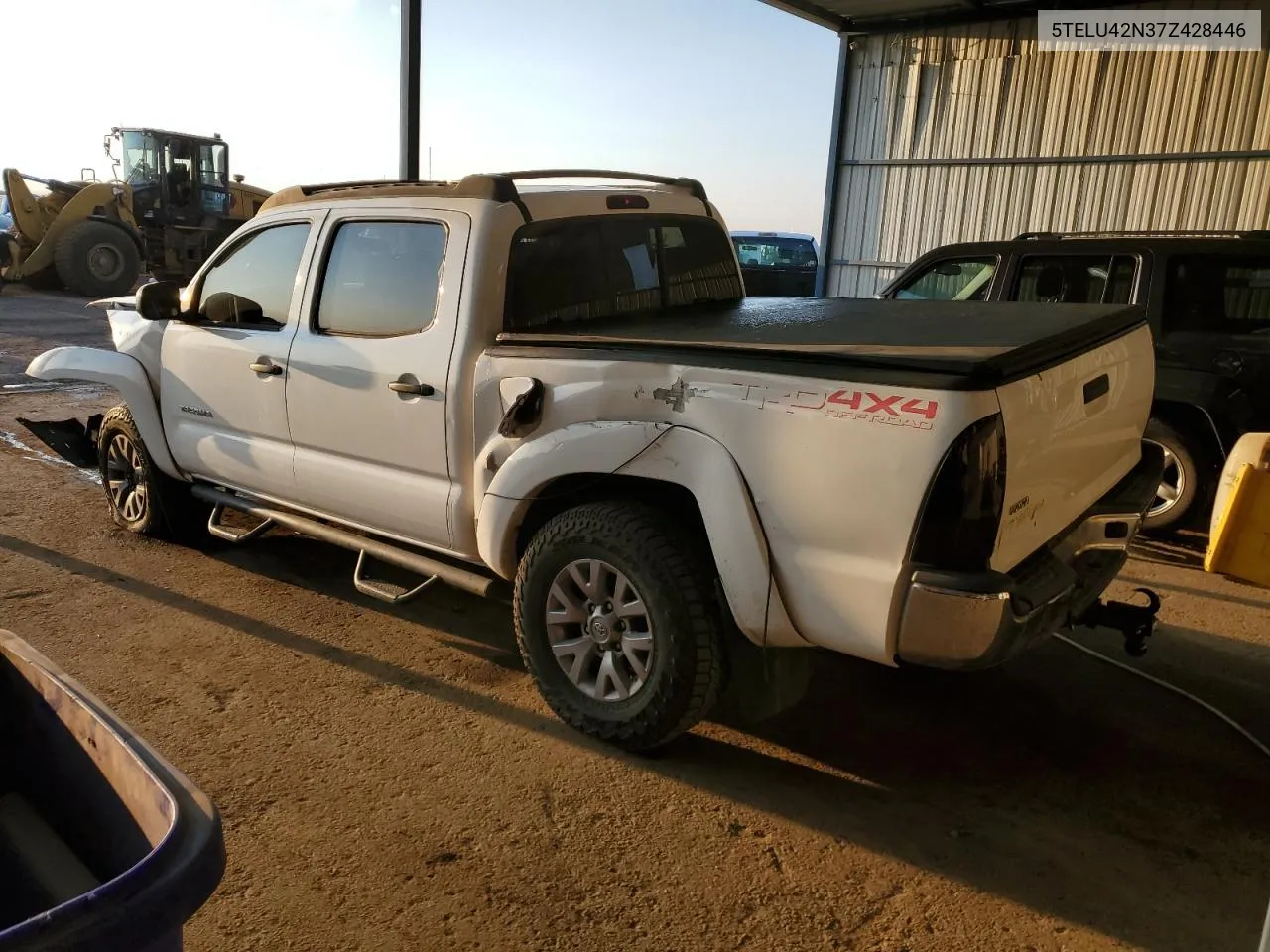 2007 Toyota Tacoma Double Cab VIN: 5TELU42N37Z428446 Lot: 69949794