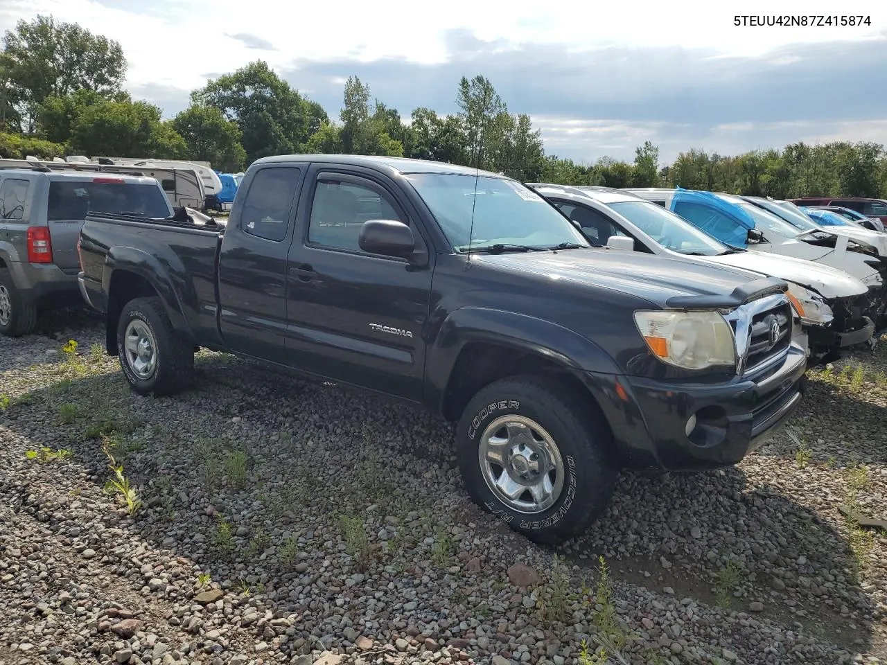 5TEUU42N87Z415874 2007 Toyota Tacoma Access Cab