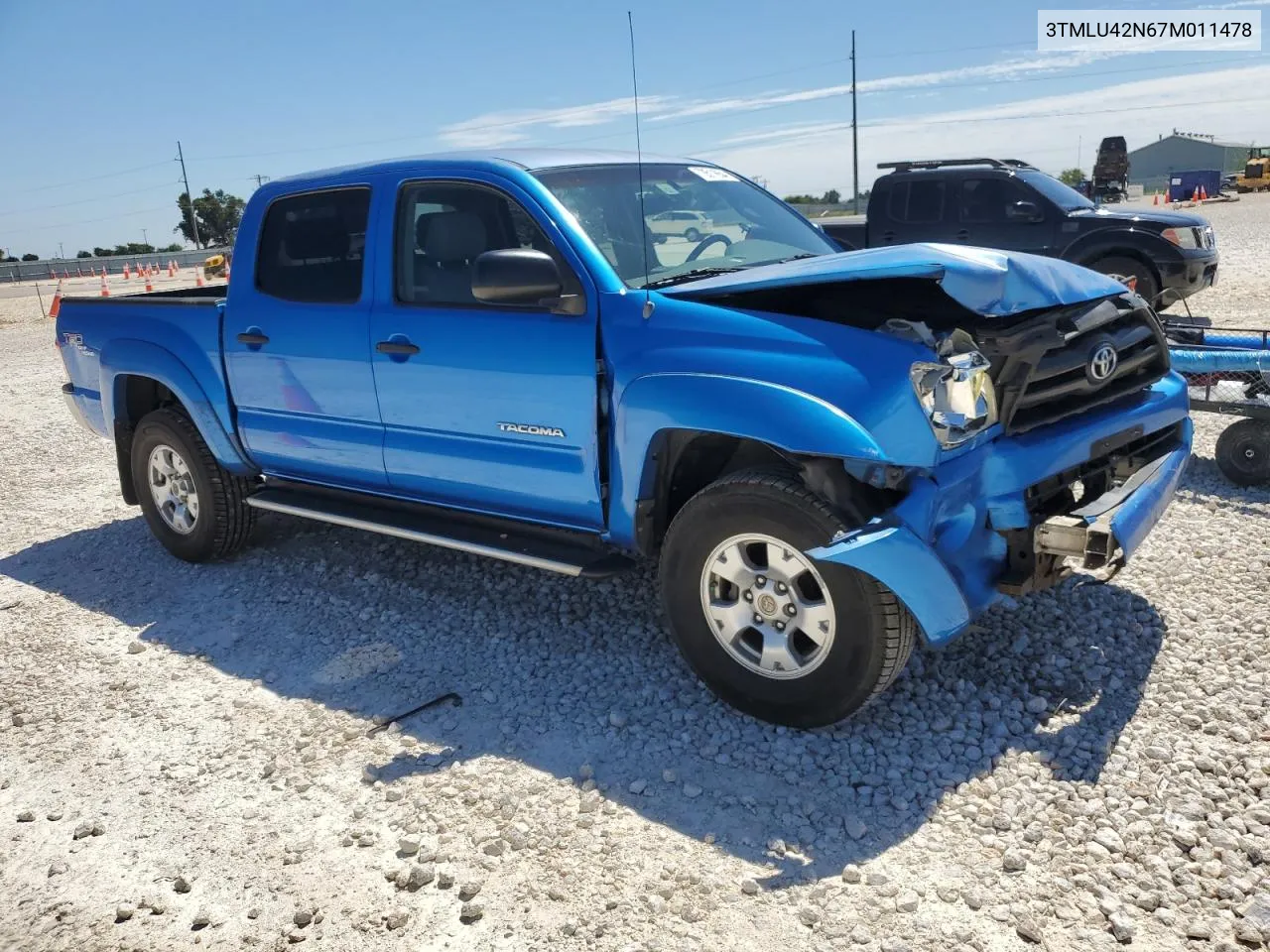 3TMLU42N67M011478 2007 Toyota Tacoma Double Cab