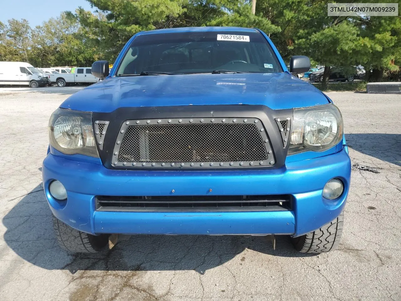 2007 Toyota Tacoma Double Cab VIN: 3TMLU42N07M009239 Lot: 70621584