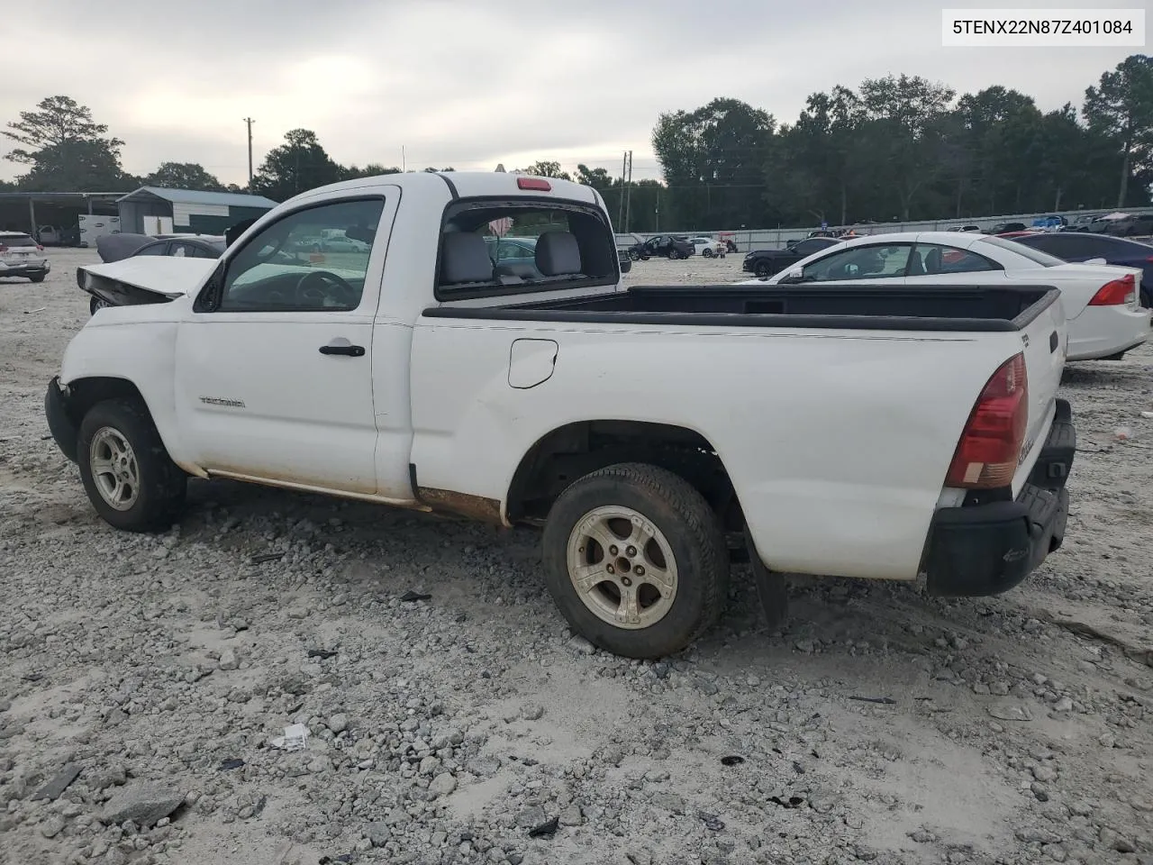 2007 Toyota Tacoma VIN: 5TENX22N87Z401084 Lot: 70832644