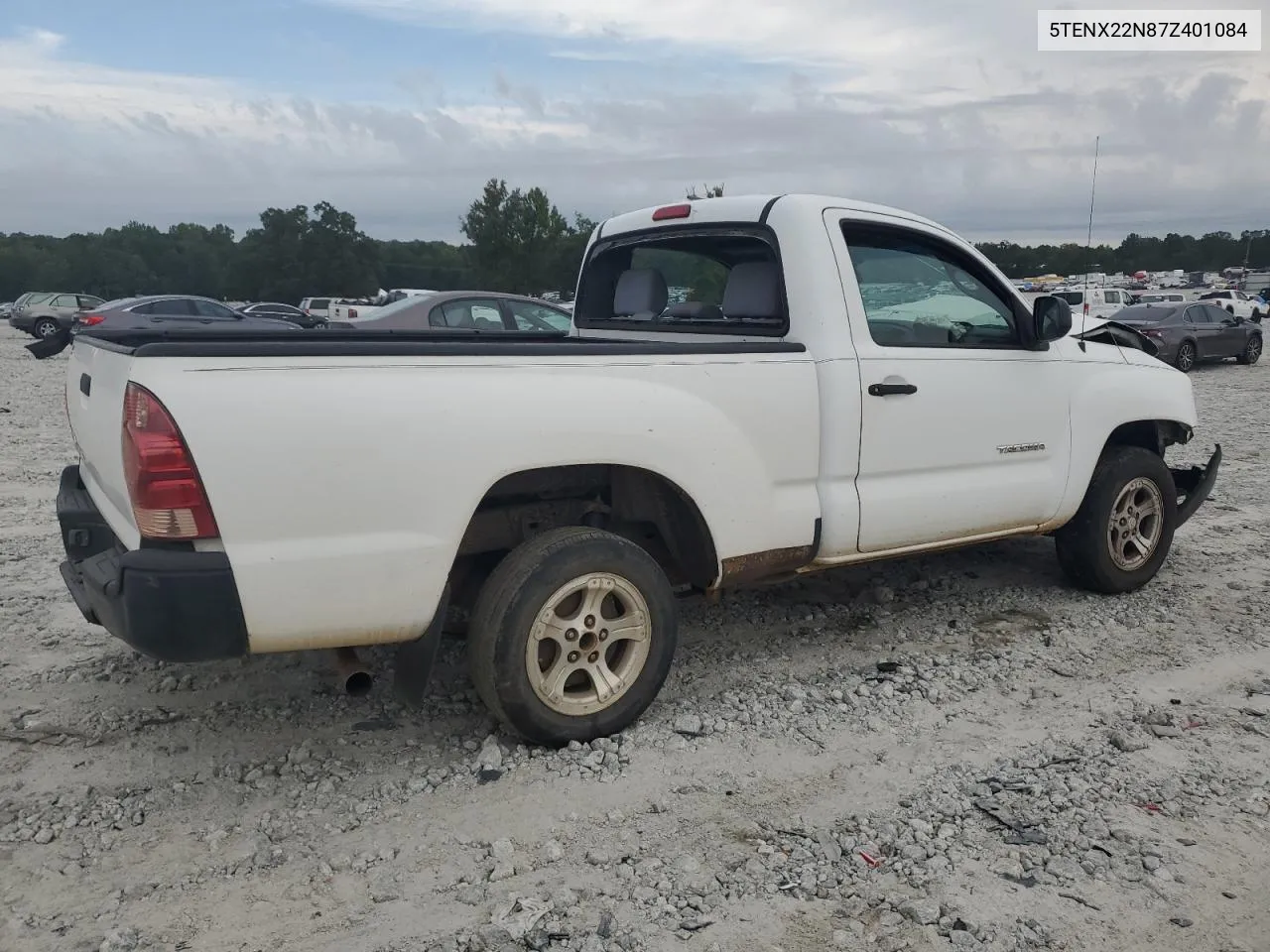 2007 Toyota Tacoma VIN: 5TENX22N87Z401084 Lot: 70832644