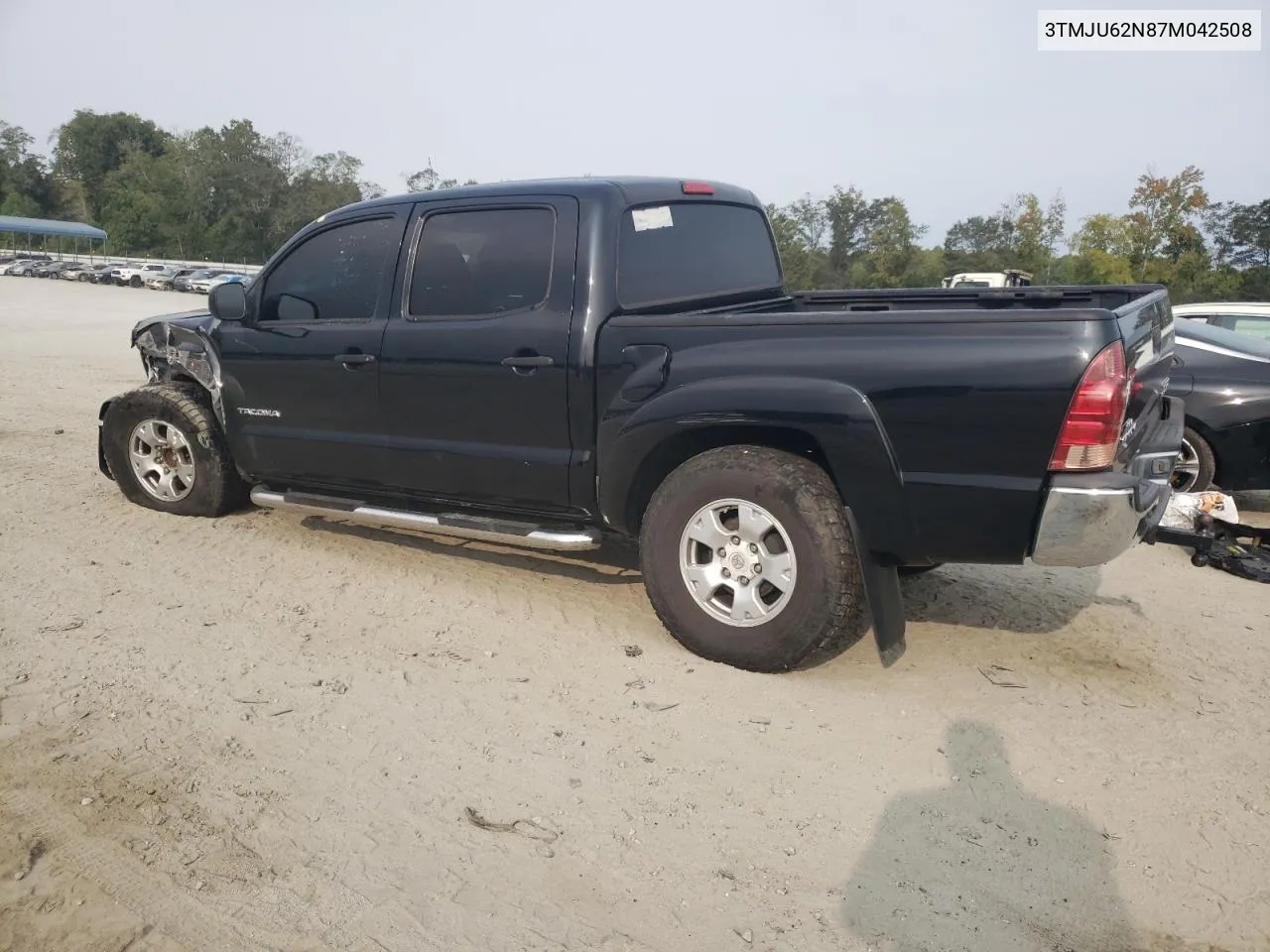 2007 Toyota Tacoma Double Cab Prerunner VIN: 3TMJU62N87M042508 Lot: 70874874