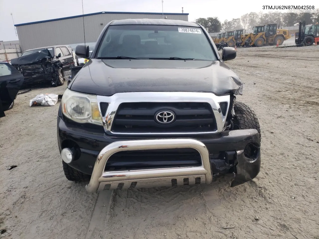 2007 Toyota Tacoma Double Cab Prerunner VIN: 3TMJU62N87M042508 Lot: 70874874