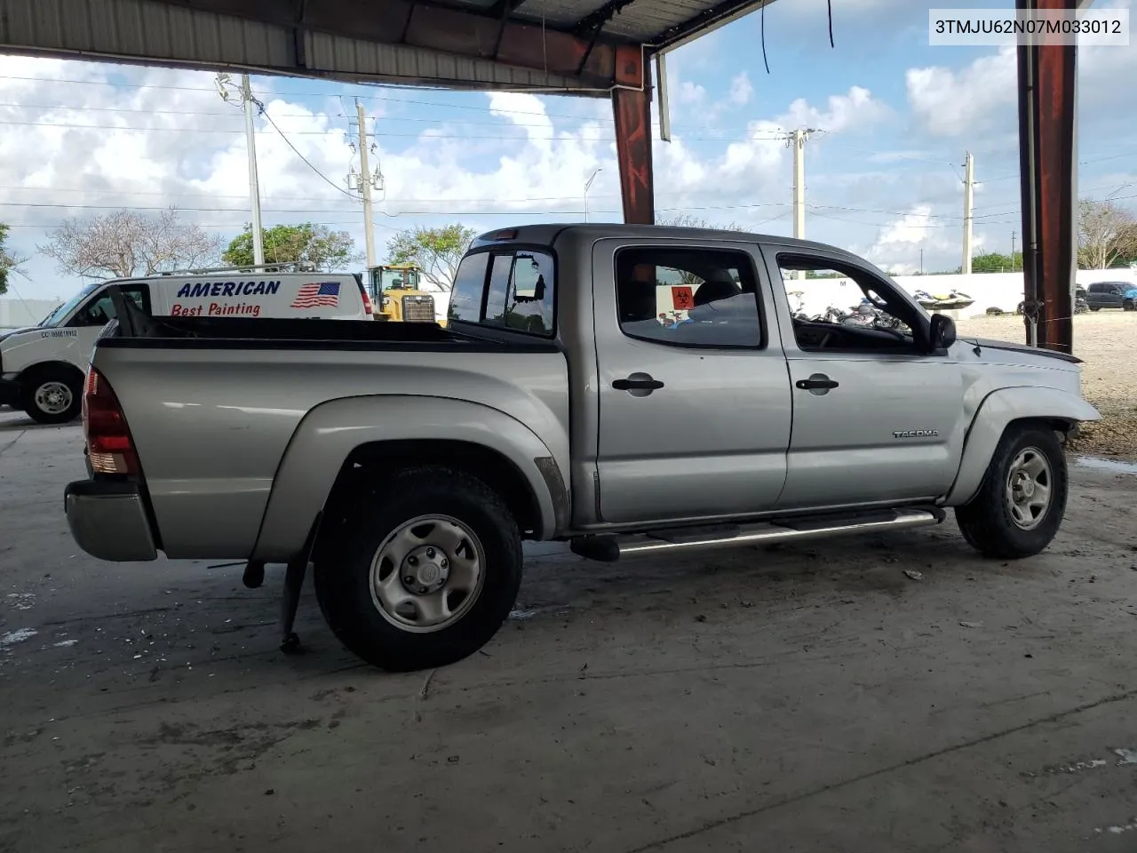 2007 Toyota Tacoma Double Cab Prerunner VIN: 3TMJU62N07M033012 Lot: 71104394