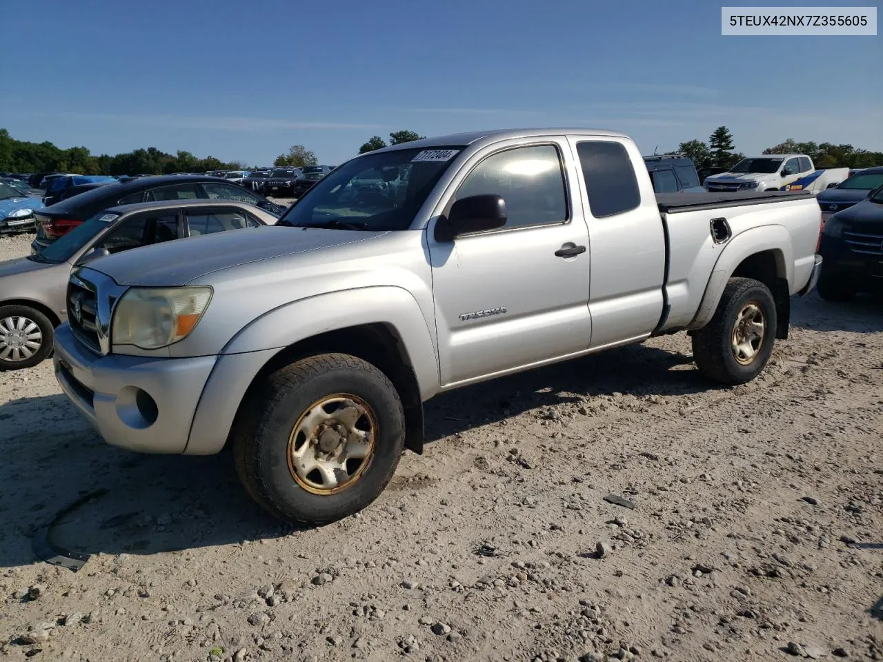 5TEUX42NX7Z355605 2007 Toyota Tacoma Access Cab