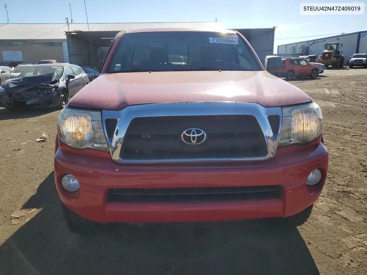 2007 Toyota Tacoma Access Cab VIN: 5TEUU42N47Z409019 Lot: 71255954