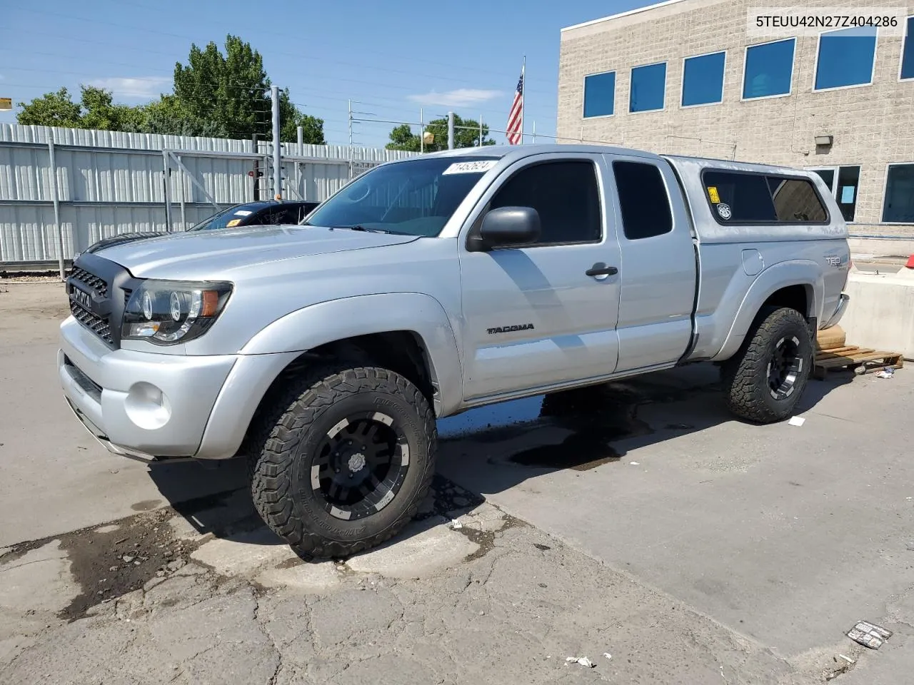 2007 Toyota Tacoma Access Cab VIN: 5TEUU42N27Z404286 Lot: 71452624