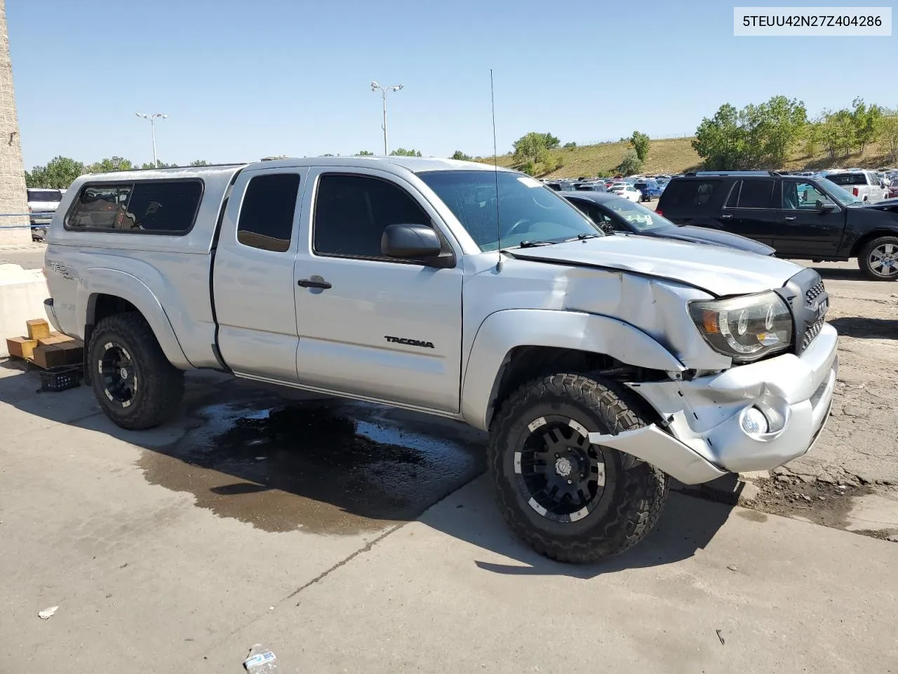 2007 Toyota Tacoma Access Cab VIN: 5TEUU42N27Z404286 Lot: 71452624