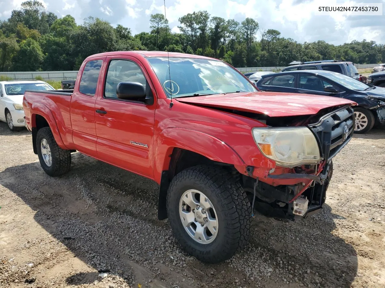 5TEUU42N47Z453750 2007 Toyota Tacoma Access Cab