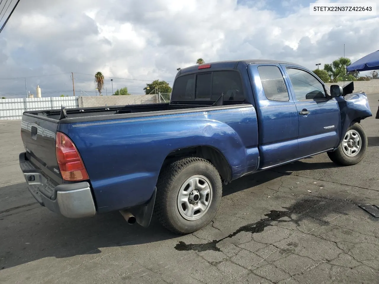 5TETX22N37Z422643 2007 Toyota Tacoma Access Cab