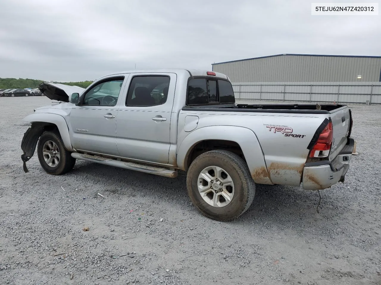 2007 Toyota Tacoma Double Cab Prerunner VIN: 5TEJU62N47Z420312 Lot: 71823984