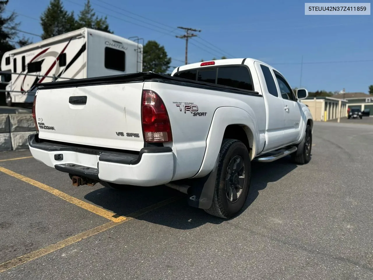 5TEUU42N37Z411859 2007 Toyota Tacoma Access Cab