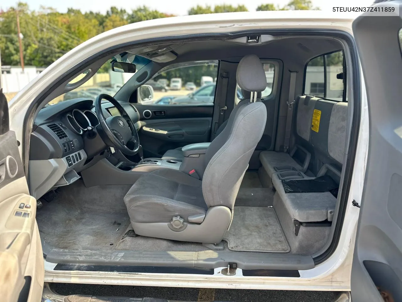 2007 Toyota Tacoma Access Cab VIN: 5TEUU42N37Z411859 Lot: 71911424