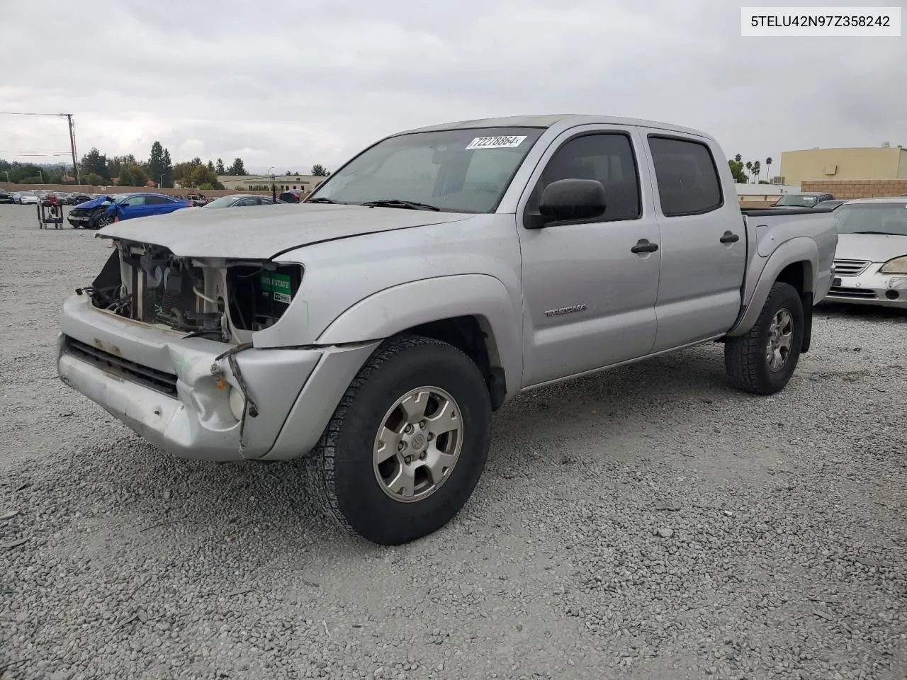 5TELU42N97Z358242 2007 Toyota Tacoma Double Cab