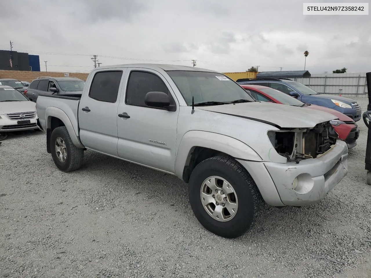 5TELU42N97Z358242 2007 Toyota Tacoma Double Cab