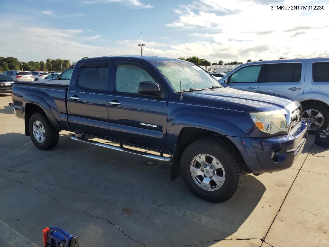 2007 Toyota Tacoma Double Cab Prerunner Long Bed VIN: 3TMKU72N17M012230 Lot: 73885614