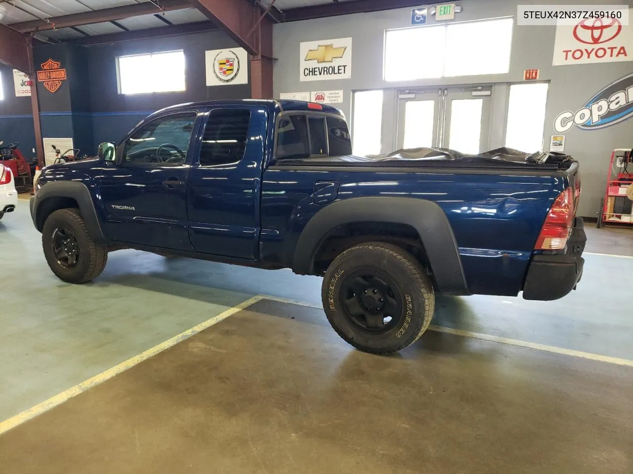 2007 Toyota Tacoma Access Cab VIN: 5TEUX42N37Z459160 Lot: 73961404