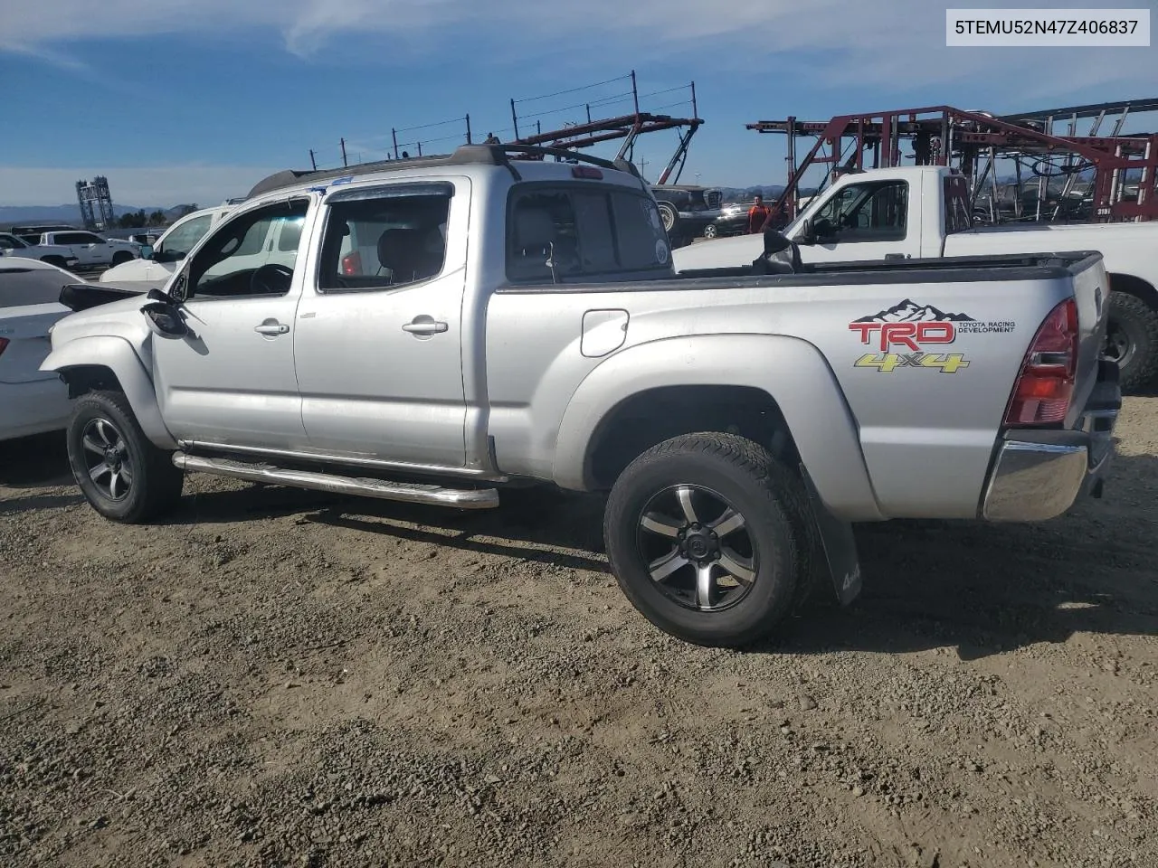 5TEMU52N47Z406837 2007 Toyota Tacoma Double Cab Long Bed