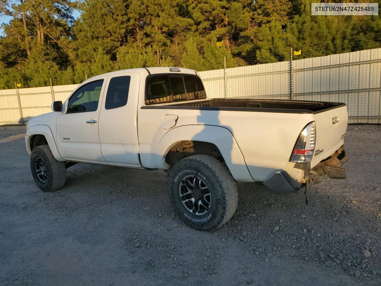 2007 Toyota Tacoma Prerunner Access Cab VIN: 5TETU62N47Z425485 Lot: 76227564