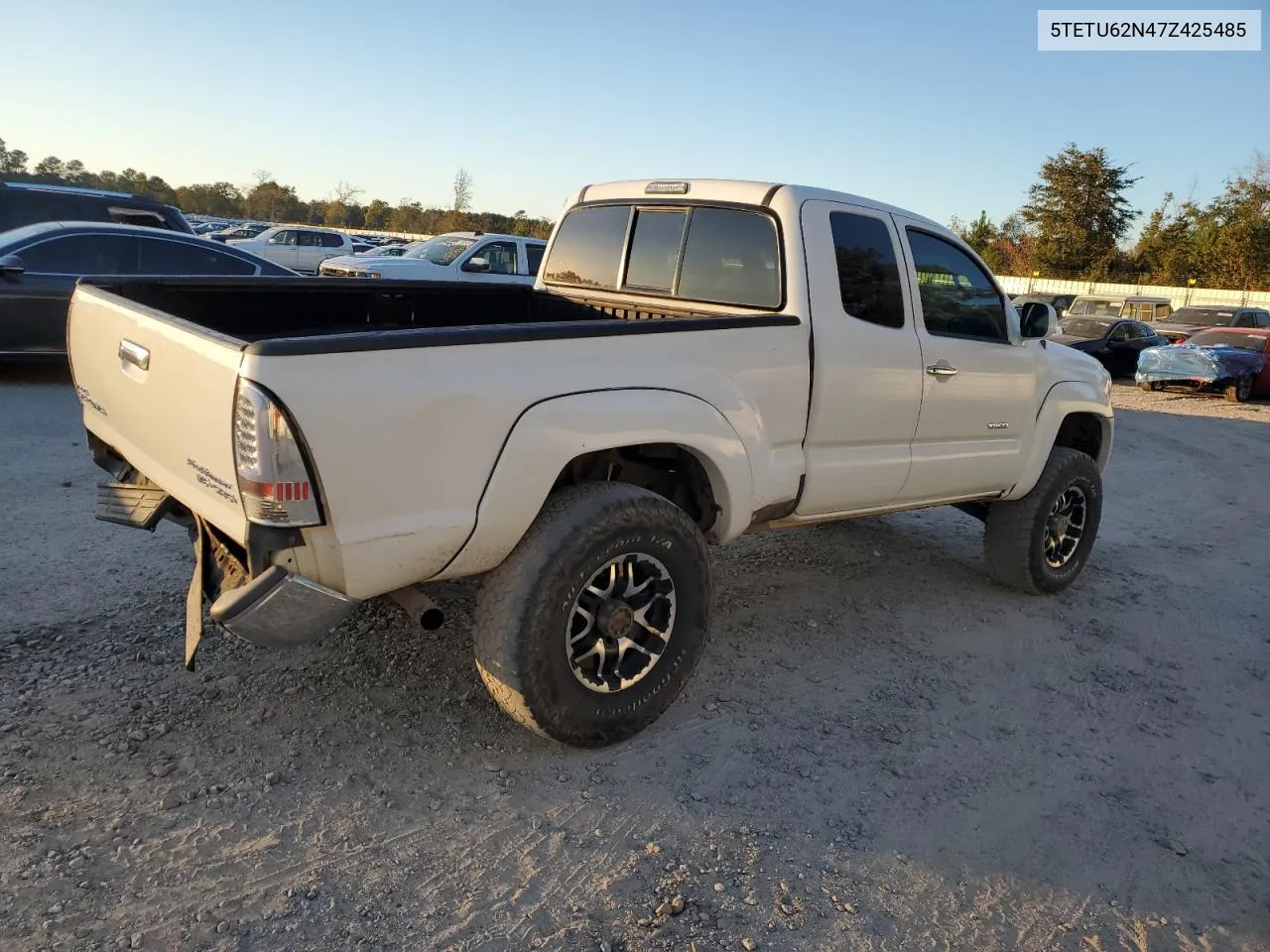 2007 Toyota Tacoma Prerunner Access Cab VIN: 5TETU62N47Z425485 Lot: 76227564