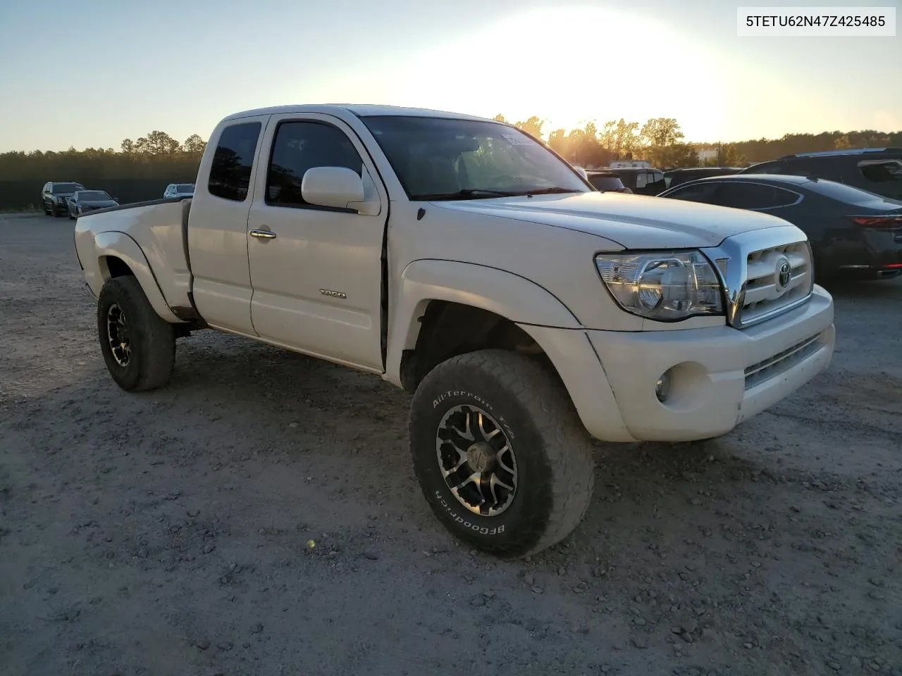 2007 Toyota Tacoma Prerunner Access Cab VIN: 5TETU62N47Z425485 Lot: 76227564